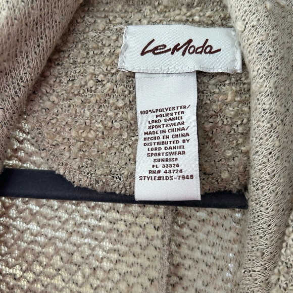 Moda Cream Knit Vest - Picture 2 of 3